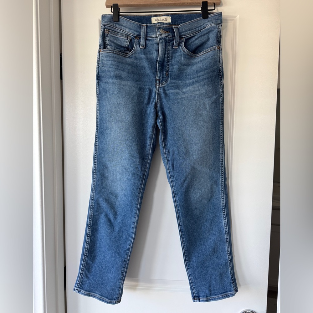 Madewell stovepipe jeans - 27 petite